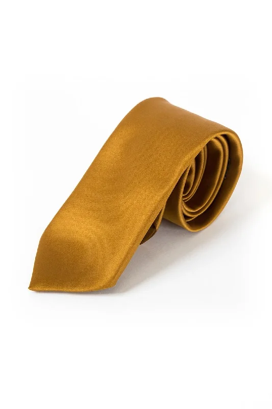 09 Bronze Satin Tie