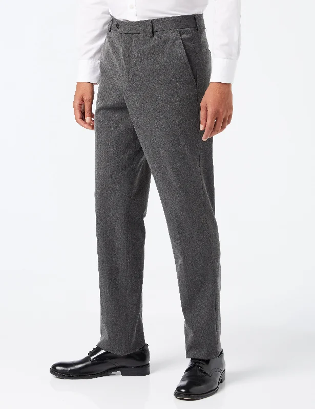 Jross - Charcoal Grey Formal Suit Trouser