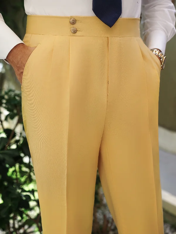 Doha Yellow Trouser