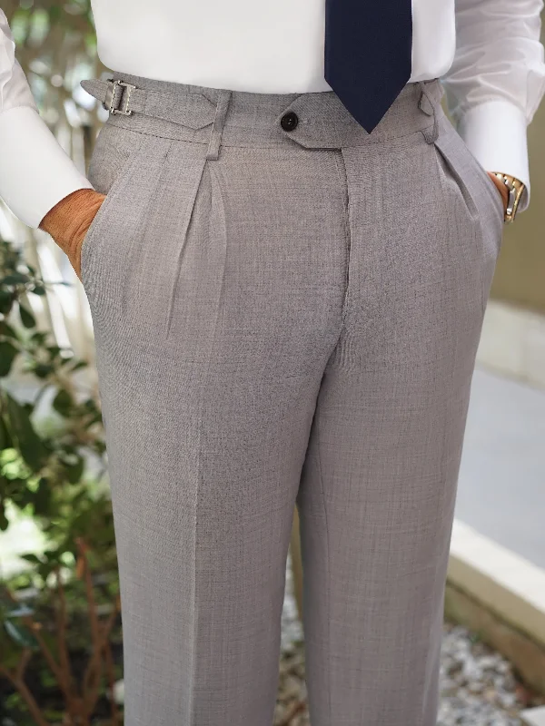 London Light Grey Trouser