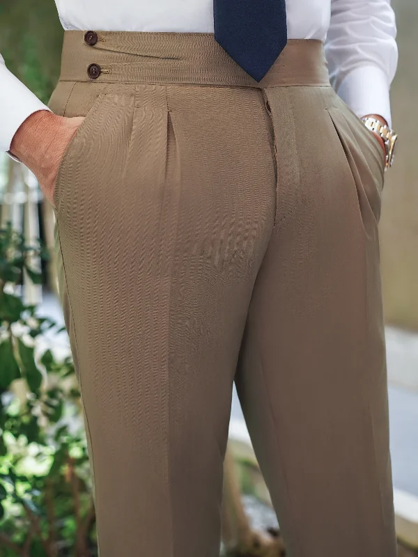 Positano Tan Trouser