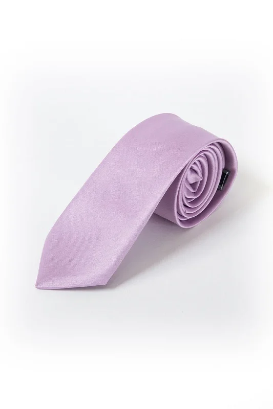 34 Lavender Satin Tie