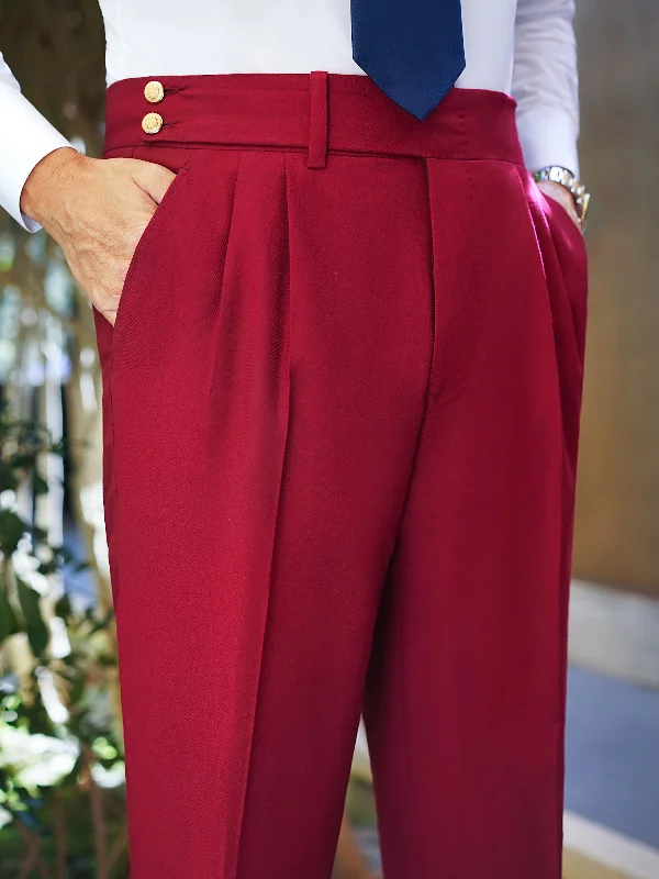 Paris Burgundy Trouser