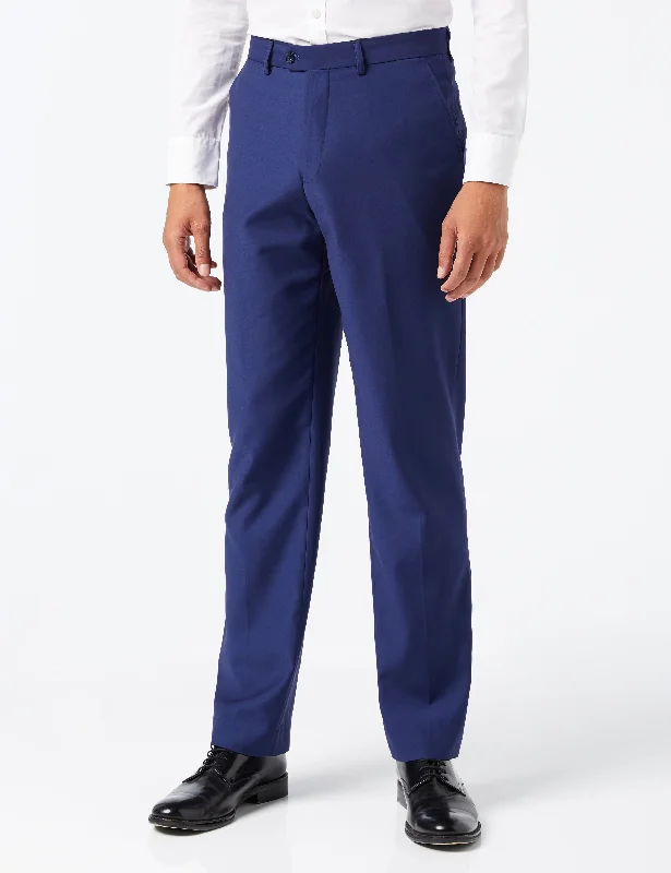 NAVY BLUE PLAIN SUIT TROUSER