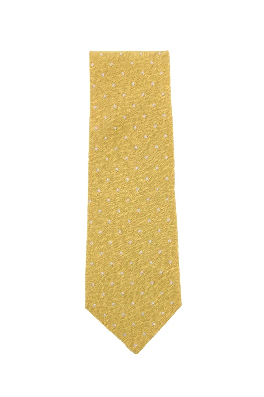 Finamore Napoli Yellow Tie