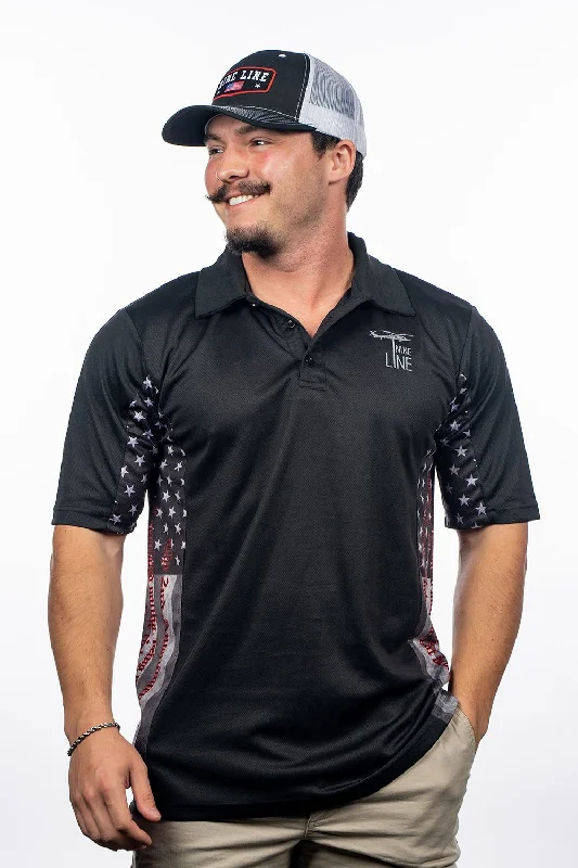 Men's Shirts with Graphic Sleeves2nd Amendment Polo