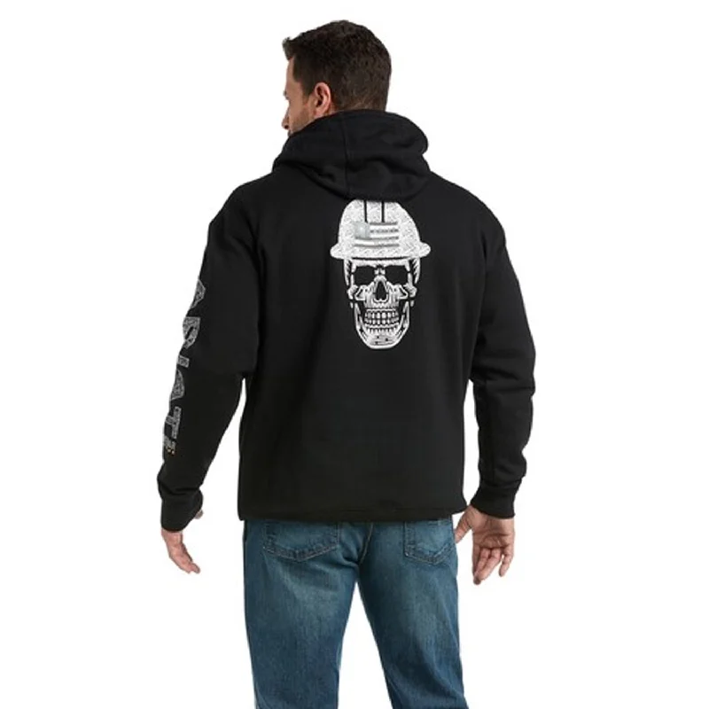 Men's Shirts for HuntingAriat Men's Rebar Roughneck Pullover Hoodie