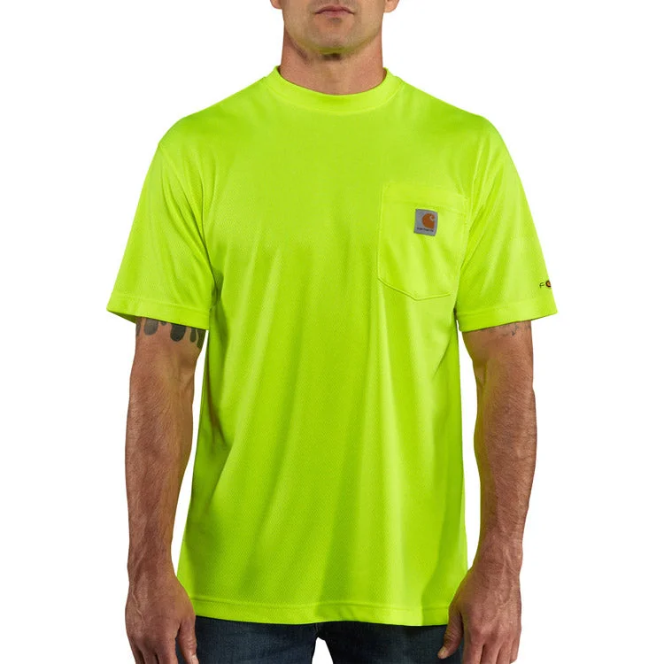 Breathable Men's Mesh TopsCarhartt Men's Hi-Vis Short Sleeve T-Shirt