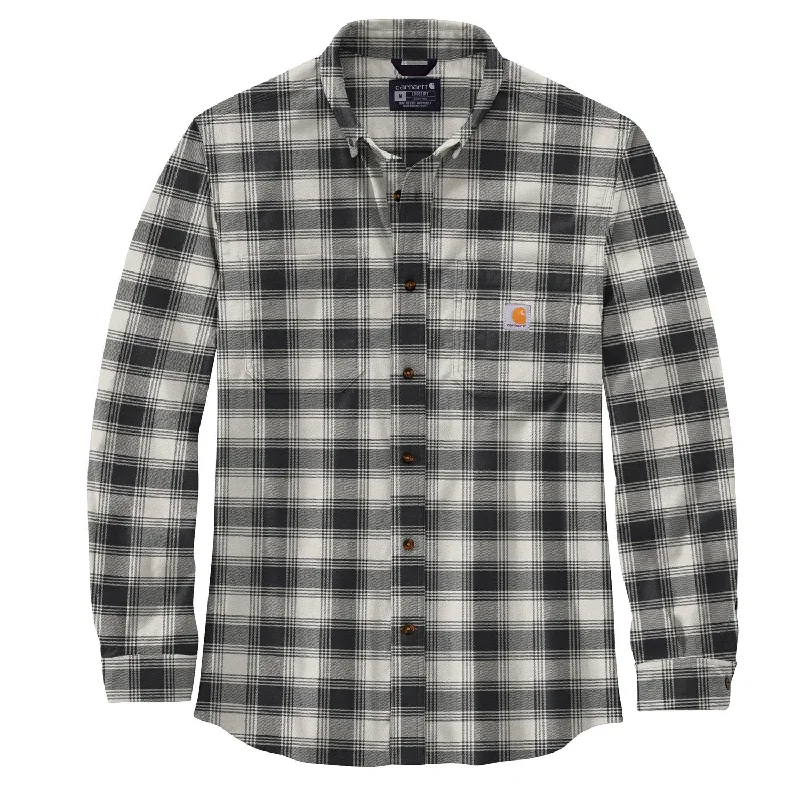 Men's Shirts for Outdoor ActivitiesCarhartt Men's Rugged Flex Button-Down Flannel Work Shirt