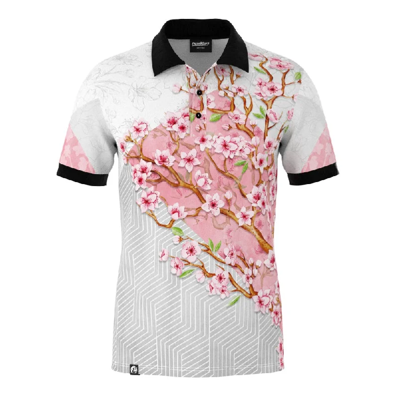 Men's Shirts for CampingCherry Chic Polo Shirt