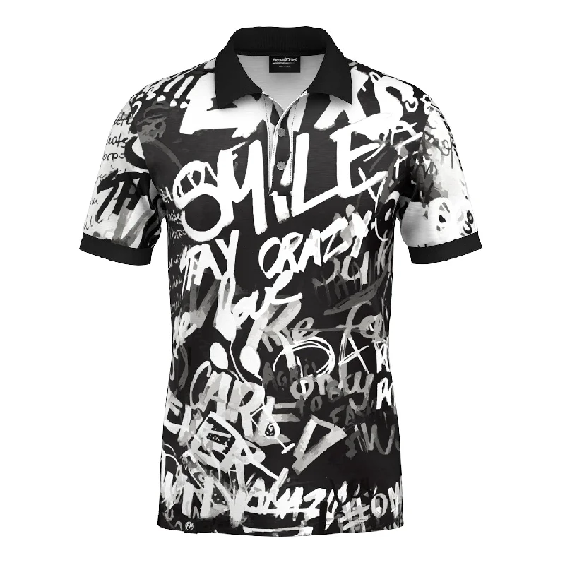 Men's Shirts with Geometric PatternsGame On Polo Shirt