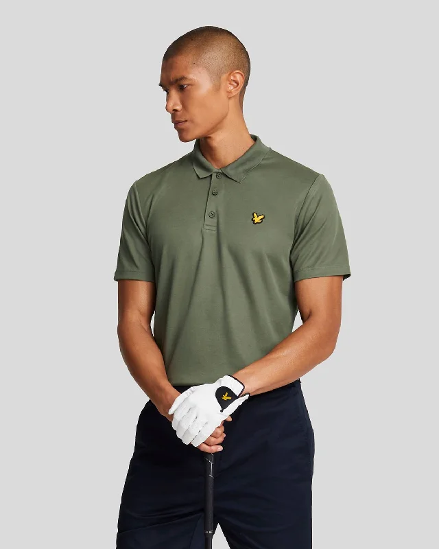 Men's Shirts with Moisture-Wicking FabricGolf Technical Polo Shirt