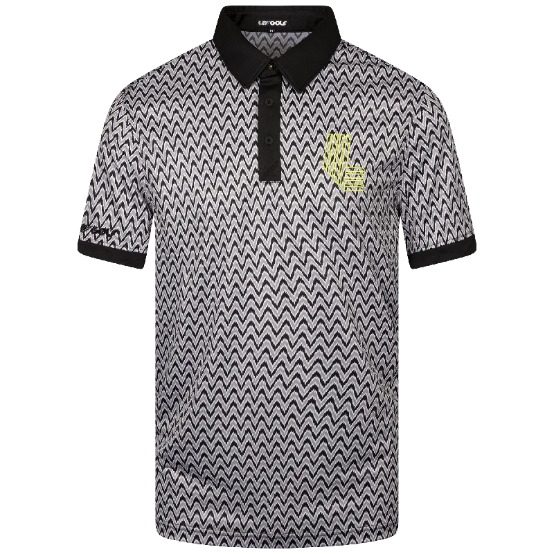 Men's Shirts with Striped PatternsLIV Golf | Men's Static Polo