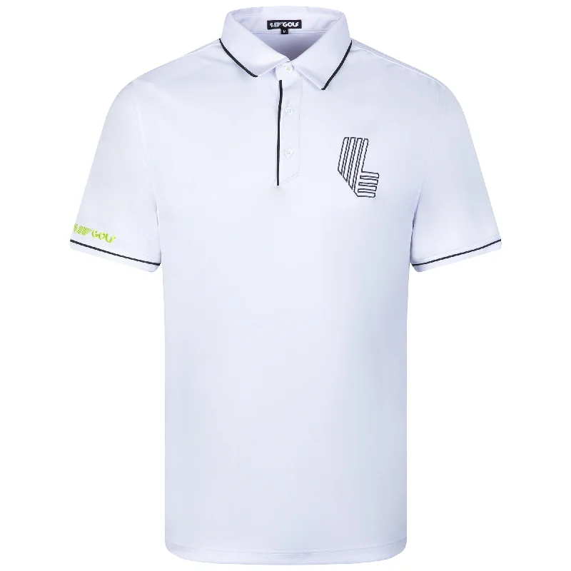 Men's Unique and Designer TopsLIV Golf | Men's Polo - White