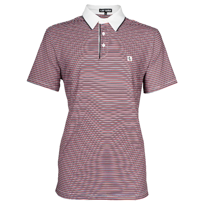 Men's Shirts for HuntingLIV Golf | Microstripe Polo