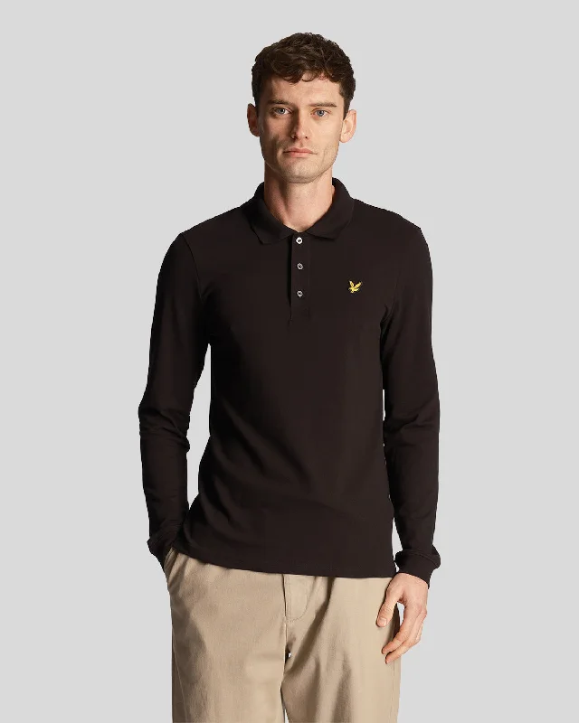 Men's Long-Sleeved ShirtsLong Sleeve Polo Shirt