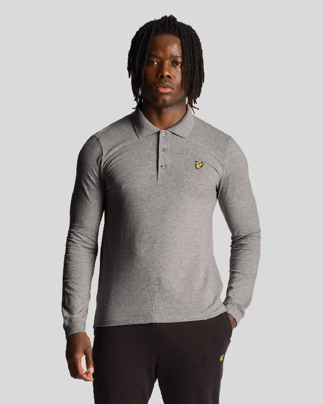 Men's Performance Shirts for SportsLong Sleeve Polo Shirt