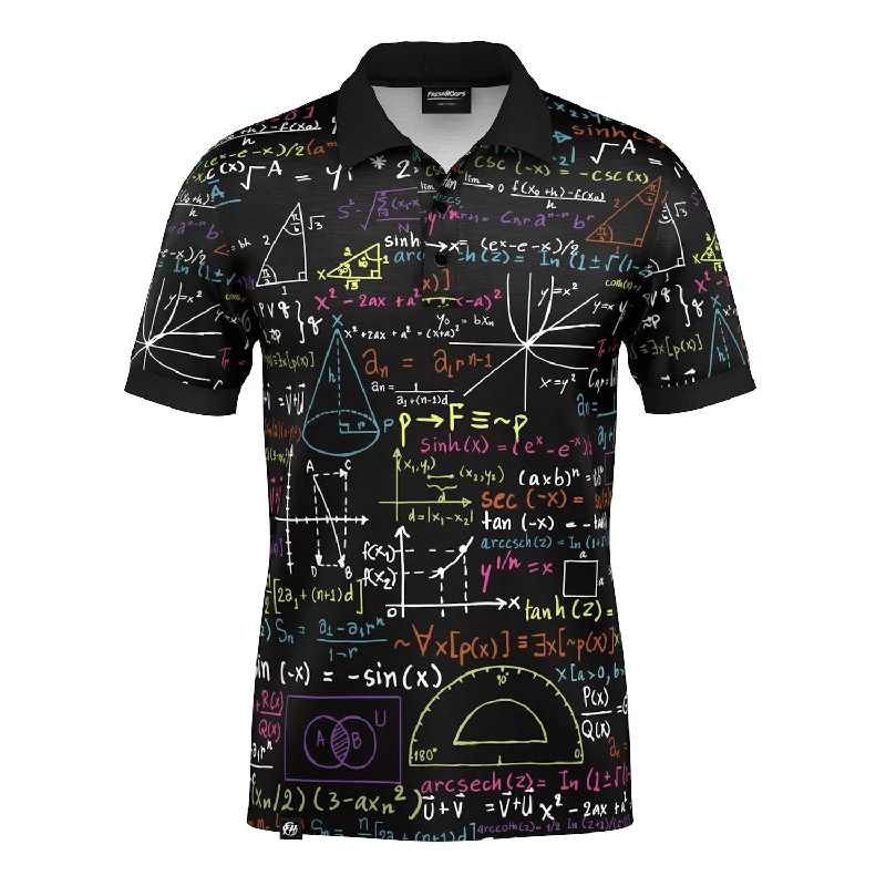 Men's Shirts for FishingMath Polo Shirt