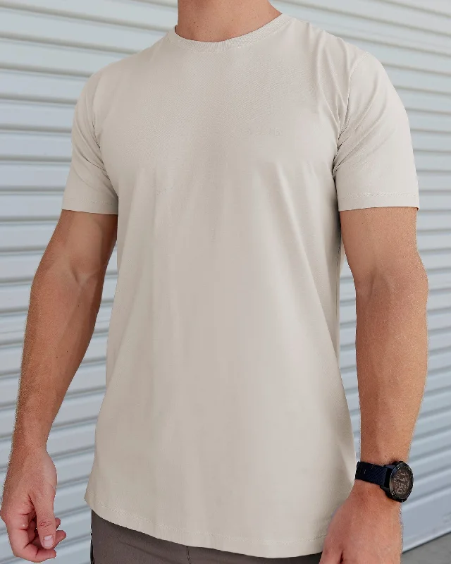 Men's Shirts for Outdoor ActivitiesDeluxe PimaFLX Tee - Shale Beige