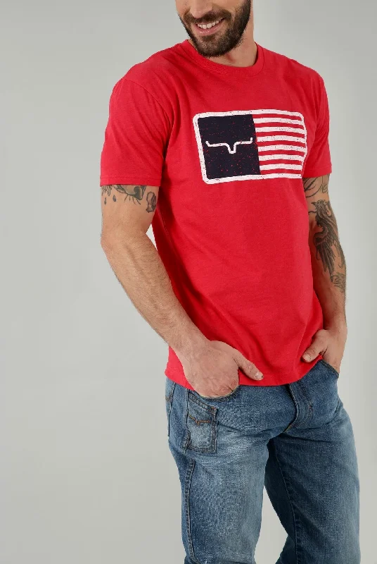 Men's Shirts with Short PlacketsAmerican Trucker Tee Shirt