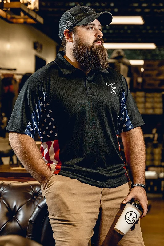 Men's Shirts with Zippered PocketsPatriot Polo