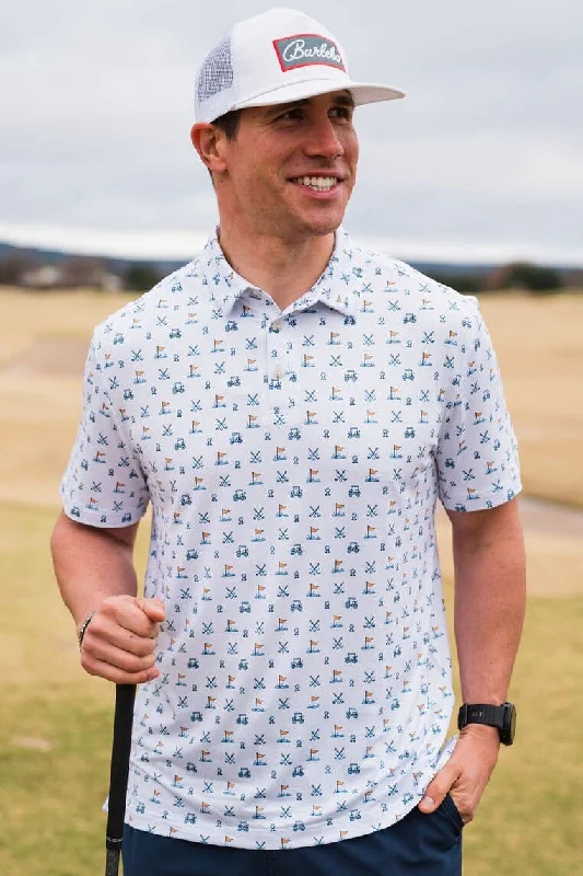 Men's Shirts with Full PlacketsPerformance Polo - Hole In One