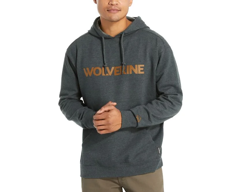 Men's Shirts with Pin CollarsWolverine Men's Graphic Pullover Hooded Sweatshirt