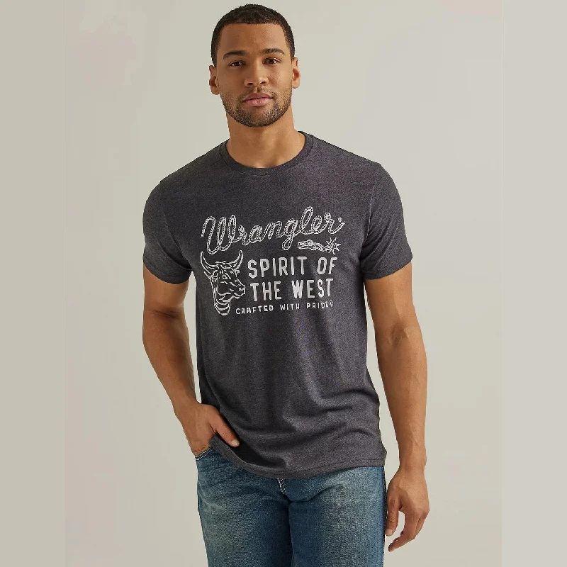 Men's Casual Shirts for Everyday WearWrangler Men's "Spirit of the West" Graphic Short Sleeve T-Shirt