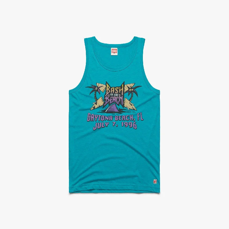 Men's Shirts with Ruffled HemlinesBash At The Beach 1996 Tank Top