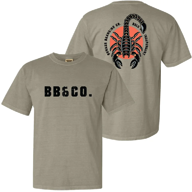 Men's Pattern-Clashing Shirts for Bold FashionBunker Scorpion T-Shirt