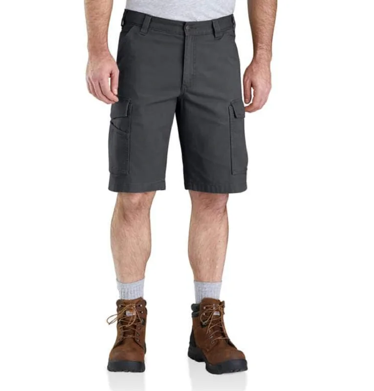 Men's Pants with Patch PocketsCarhartt Men's Rugged Flex® Relaxed Fit Canvas Cargo Work Short_Shadow