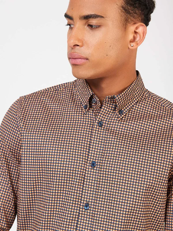 Men's Limited Edition Shirts for ExclusivitySignature Chevron Print Shirt