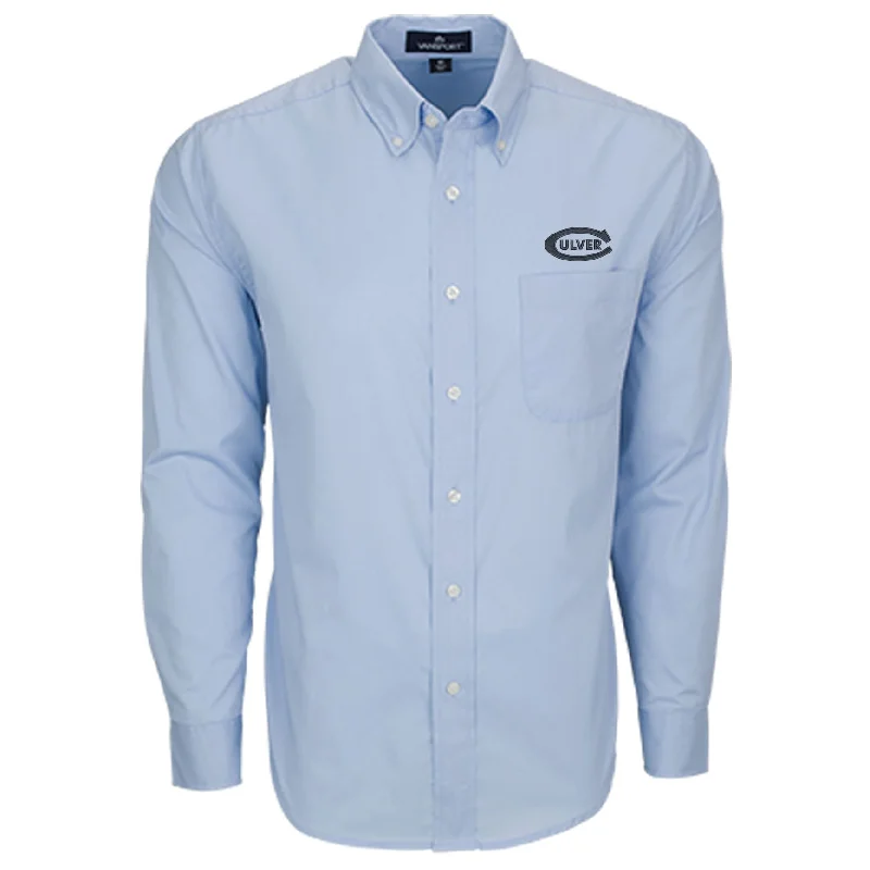 Men's Solid-Colored Shirts for VersatilityWicked Woven Classic Button Down - Light Blue