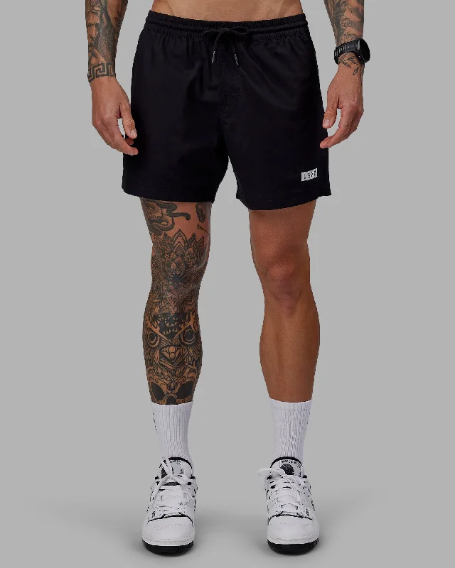 Men's Unique and Designer Bottom Wear for a Statement LookDaily 5" Shorts - Black-White