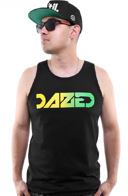 Classic Men's Button-Up ShirtsDazed (Men's Black Tank)