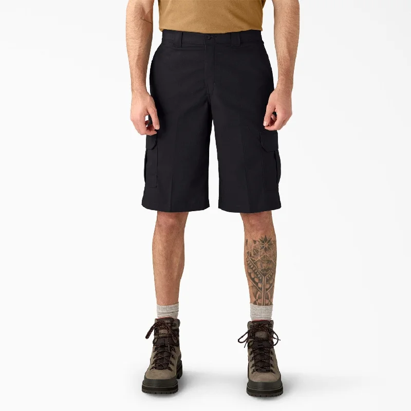 Men's Chino Shorts for Warm WeatherDickies Men's Relaxed Fit Moisture Wicking 13" Cargo Short