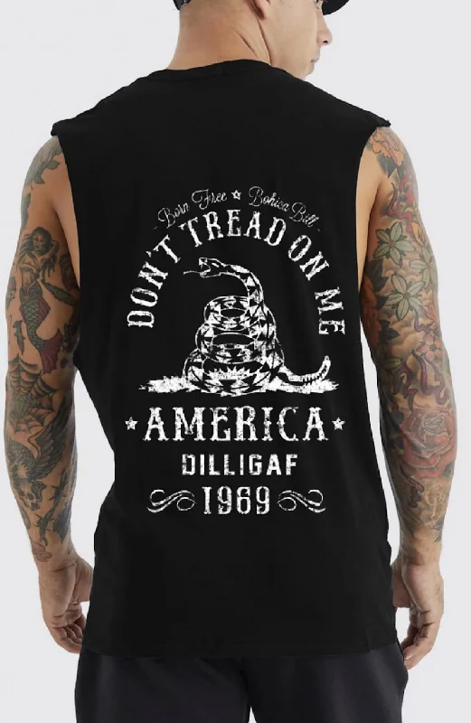 Men's Tailored Shirts for a Professional AppearanceDon't Tread on Me Bad Ass Muscle shirt