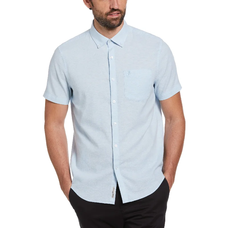 Breathable Men's Linen ShirtsLinen Blend Shirt