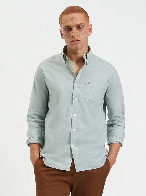 Men's Dressy Button-Down Shirts for Formal OccasionsBeatnik Wash Long-Sleeve Shirt - Forest