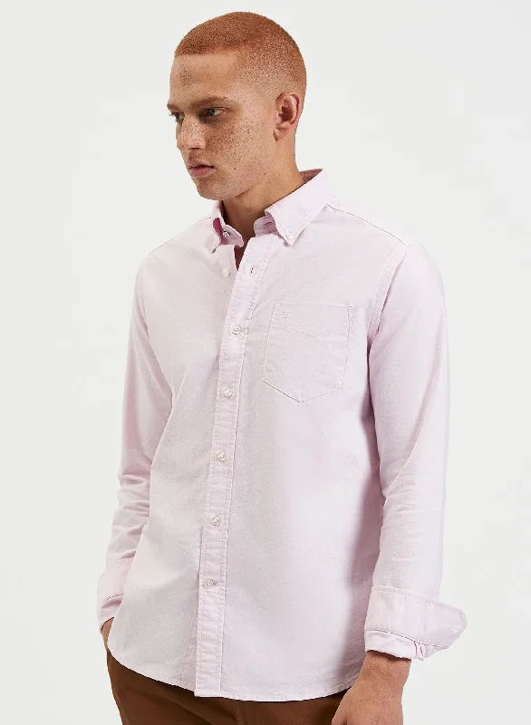 Men's Bold-Color Shirts for a Statement PieceBrighton Oxford Organic Shirt - Dusty Pink