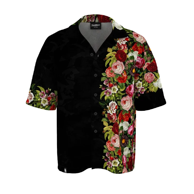 Men's Bamboo Fiber Shirts for Softness and BreathabilityMy Secret Garden Oversized Button Shirt