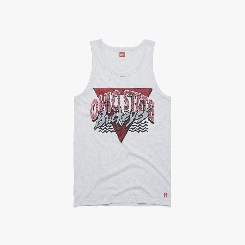 Men's Shirts with Elastic WaistbandsOhio State Buckeyes Graffiti Tank Top