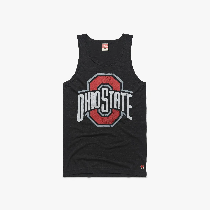 Men's Shirts with Asymmetrical HemlinesOhio State Buckeyes Tank Top