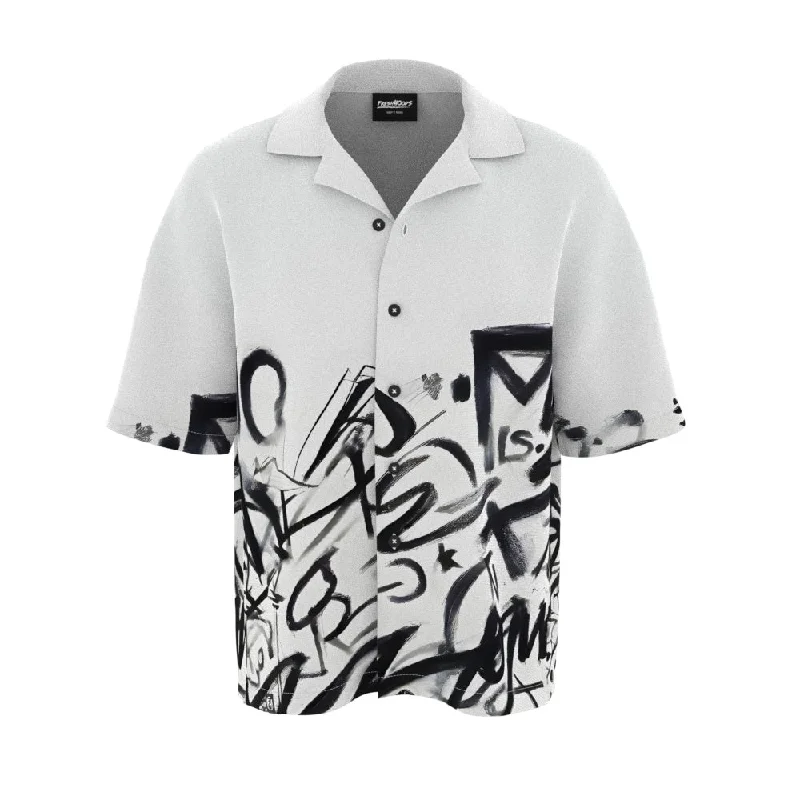 Men's Patterned Button-Down Shirts for Added InterestPointless Chaos Oversized Button Shirt