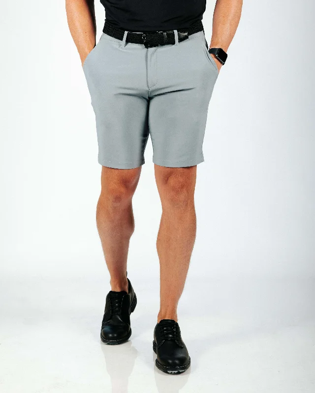 Men's Pants with Functional PocketsPrimo Light Gray Shorts