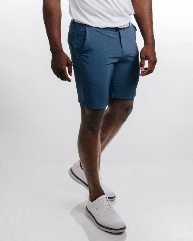 Men's Dress Pants for Special OccasionsPrimo Slate Blue Shorts