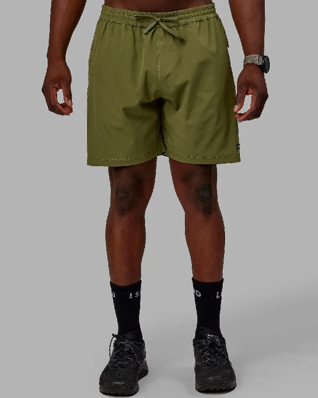 Men's Pants with Shallow PocketsRep 7" Performance Shorts - Moss