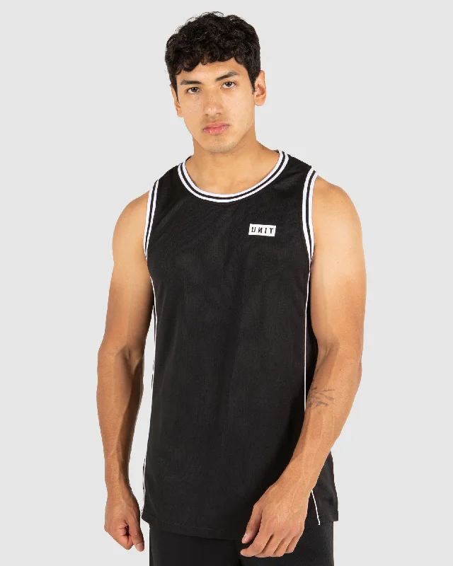 Men's Shirts with Abstract DesignsUNIT Mens Stack Sports Tank