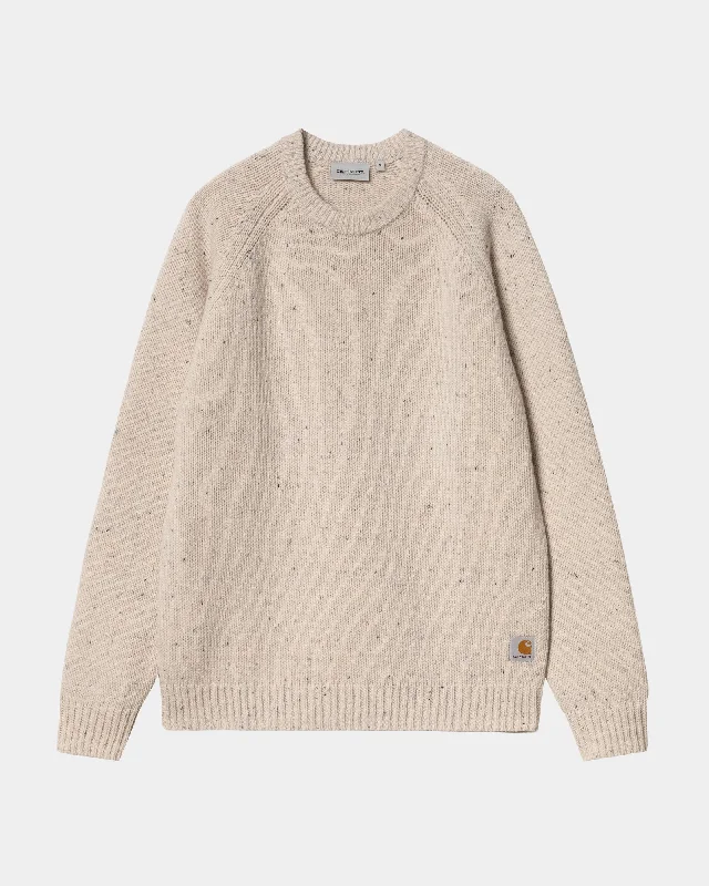 Men's Sweaters with Tailored FitsAnglistic Sweater | Speckled Moonbeam