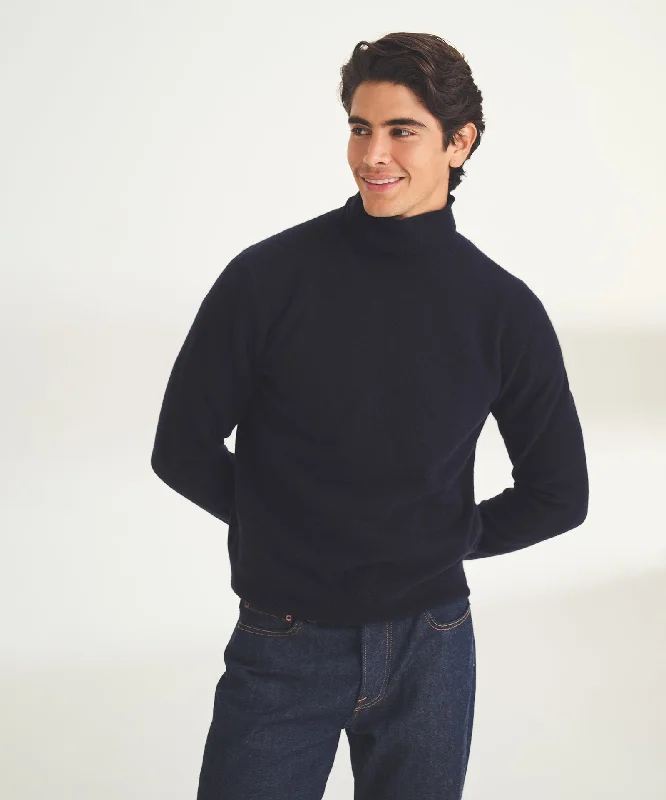 Men's Sweaters for Winter SportsSignature Cashmere Turtleneck